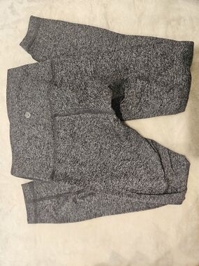 lululemon athletica Heathered Gray High-Rise Leggings